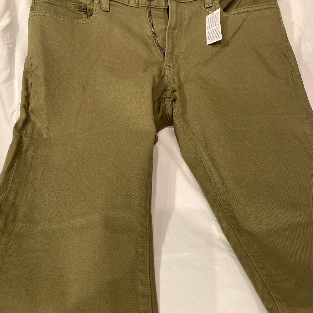 Lands End  mens stretch fit pants  36w